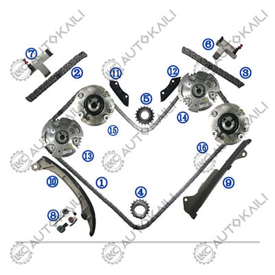 طقم جنزير توقيت لمحركات V6 SOHC طراز 2GR-FE/2GR-FSE/3GR-FSE/4HR-FSE موديلات 06-12