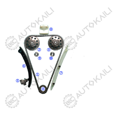 مجموعة سلسلة التوقيت لـ OPEL / VAUXHALL AGILA Z 10 XE 973CC ((00.9-05.8) Z 10 XEP 998CC ((00.2-06.11) Z 12 XE 1199CC (00.9-) Z 12 XEP 1229CC ((04.7-06.11) ASTRA G / Mk IV X 12 XE 1199CC (98.9-00.9) Z 12 XE)).9