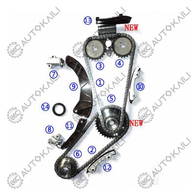 طقم جنزير توقيت لمحرك ACC11 D4FA 1.1/1.4/1.5/1.6 CRDi