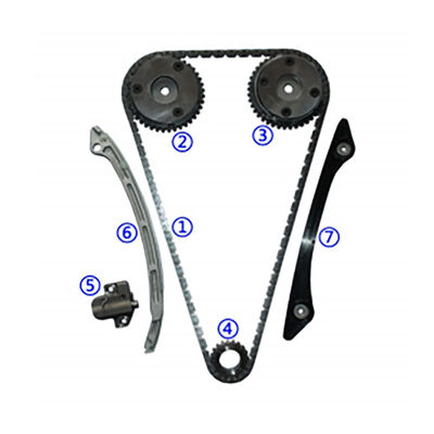 طقم جنزير توقيت بلاستيك PA66 / PA46 لمازدا 2.0 لتر IVCT TURBO 2012-2015