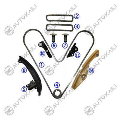 طقم جنزير توقيت لمازدا 3.7-A,B,V DOHC V6 2011-2015