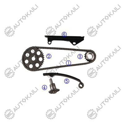 طقم جنزير توقيت لـ SUNNY (N13) SOHC 12V بنزين GA16i 1.4 لتر/1.6 لتر 85-90