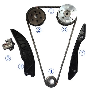 مجموعة سلسلة توقيت المحرك HYUNDAI G4FA I20 I30 IX20 KIA 24321-2B000 9 * 158L 24410-2B0