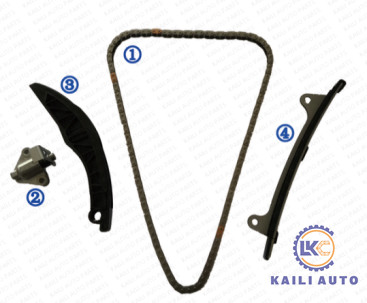 طقم سلسلة توقيت المحرك KIA HYUNDAI G3LA 24321-04000 122L 24410-04000