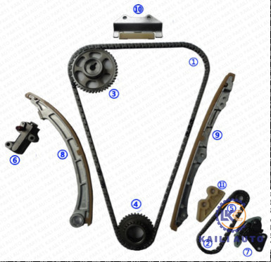 مجموعة سلسلة التوقيت لهوندا أكورد سيفيك CR-V Integra Steam ACURA RSX Engine K20A K20A6 K20A3 K20A1 2.0L 14401-PNA-004