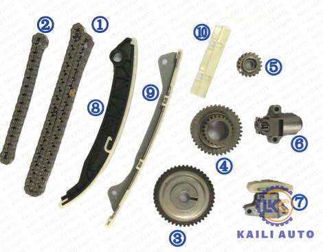 13028-ET000 طقم سلسلة التوقيت لنيسان كيوب جوك MR20DE 9 * 162L 13028-ET000