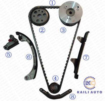 1.0L DOHC 16V VVT Kit TOYOTA ECHO PLATZ VITZ محرك سلسلة التوقيت 1SZ P1 SCP10 13506-23010 13523-97401