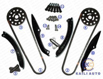 نيسان نافارا بيك اب طقم سلسلة التوقيت 06CT.K-1-114L 06CT.K-1-114L