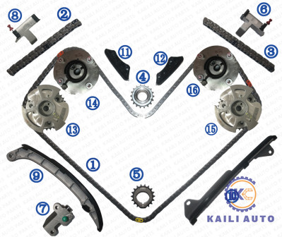 TOYOTA Tundra FJ Cruiser Timing Chain VVT Kit 4RUNNER 4.0L 13506-31040 178L 13507-31020 46L