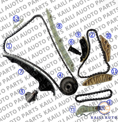 1.8 T 2.0 TFSI مجموعة أدوات سلسلة التوقيت لأودي A4 A5 A6 Q5 VW Golf Skoda Octavia EA888 06K109158AD